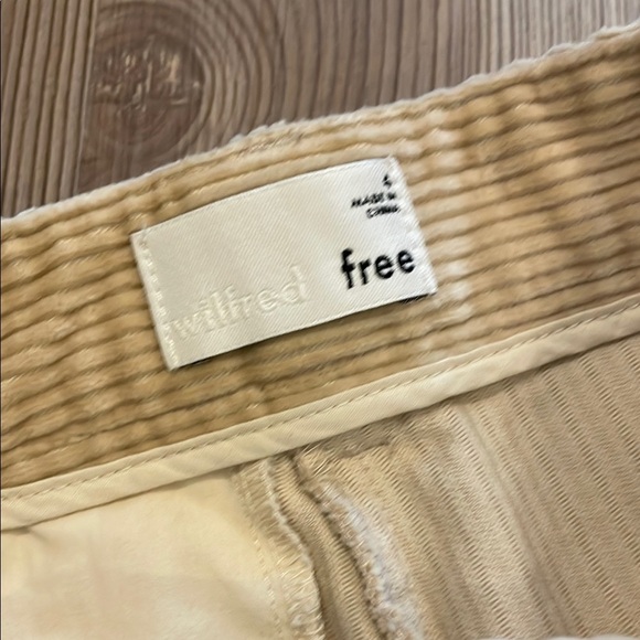 Wilfred Tan Straight Leg Pants Relaxed Fit - Picture 2 of 9